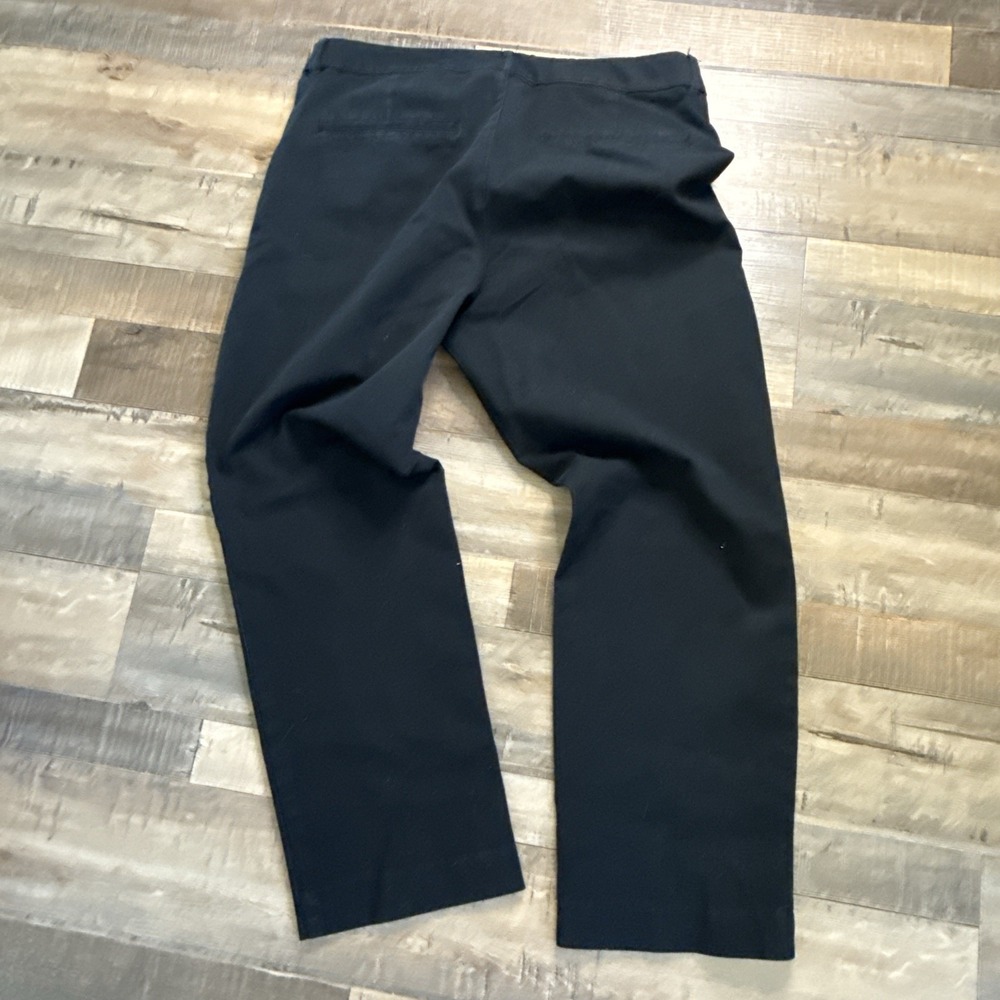 Old Navy High-waisted Pixie Straight Pants Sz 12 Black - Picture 8 of 8
